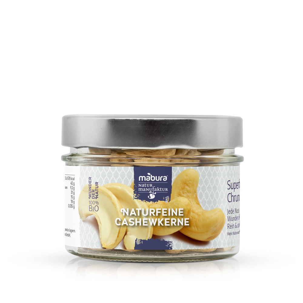 Naturfeine Cashewkerne BIO 120g
