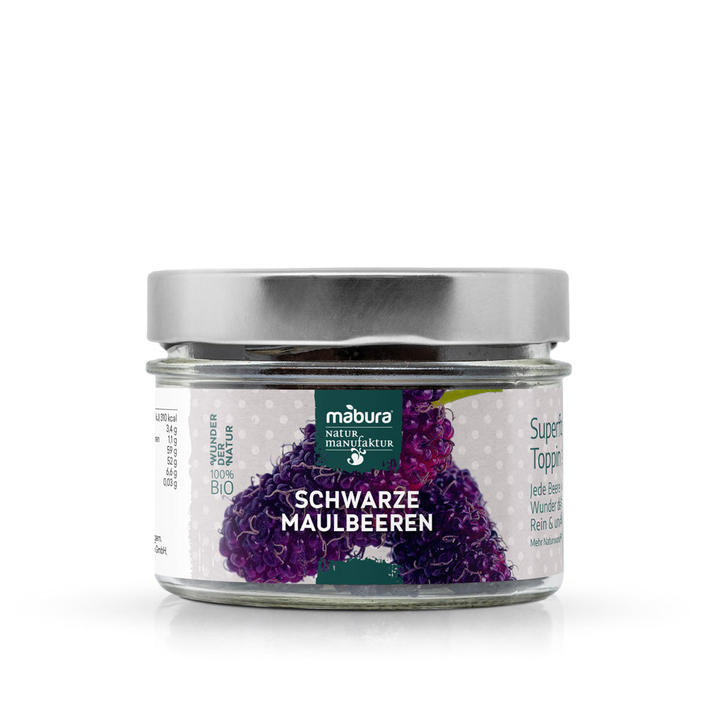 Schwarze Maulbeeren BIO 100g