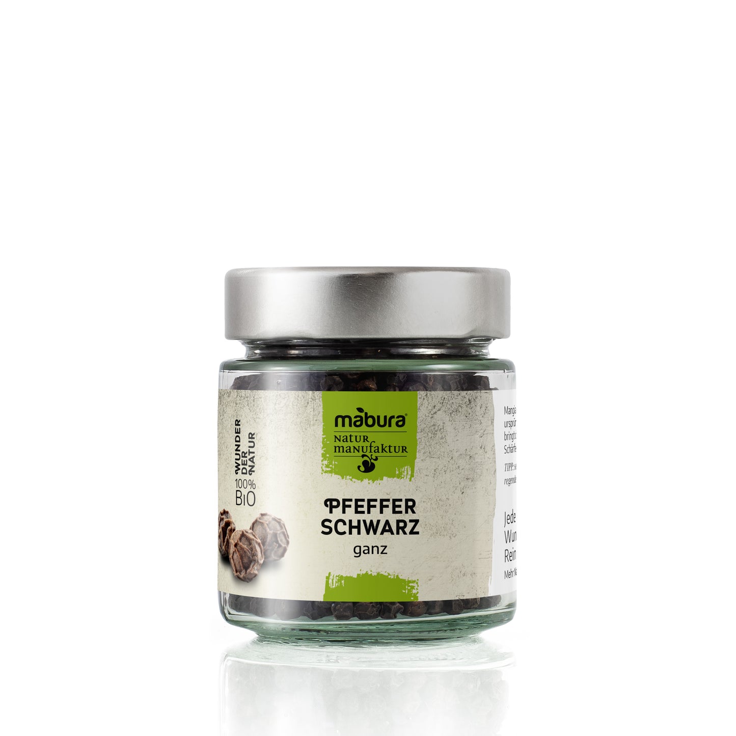 Pfeffer schwarz ganz BIO 65g