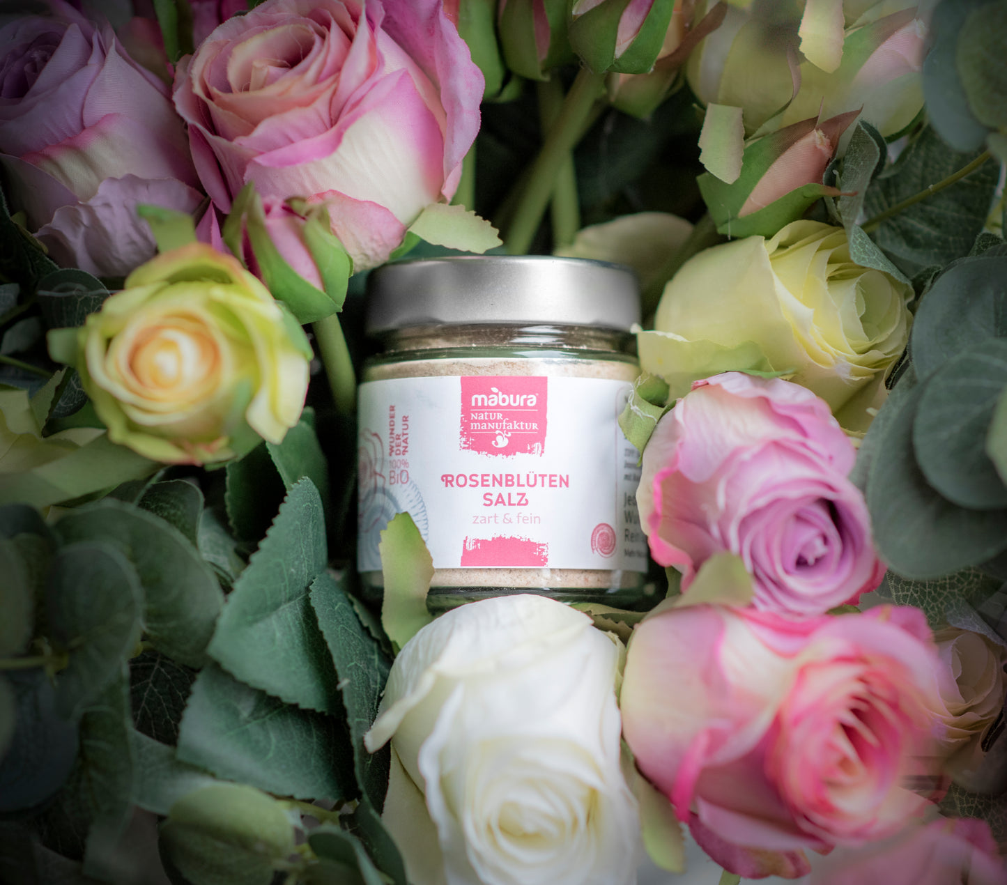 Rosenblütensalz BIO 135g