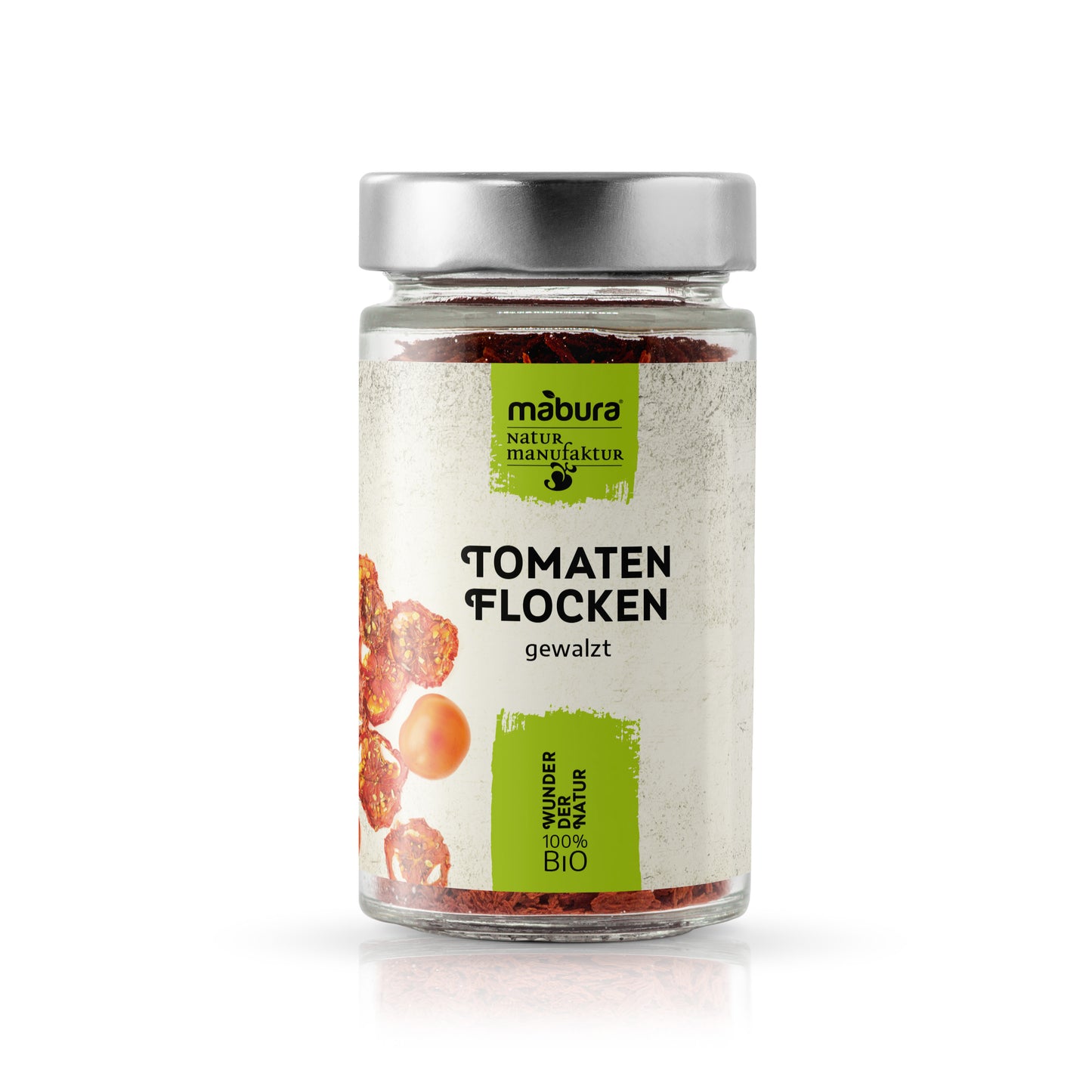 Aromatische Bio Tomatenflocken getrocknet. Intensiver Umami-Geschmack, perfekt für Pasta, Pizza, Suppen & mediterrane Gerichte. Natürlicher Geschmacksverstärker!