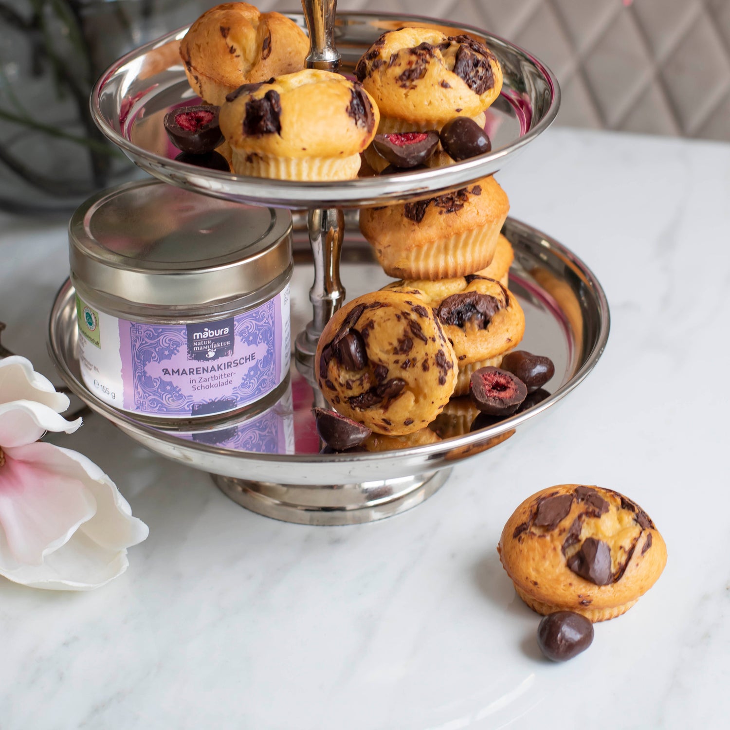 Amarena Kirsch Muffins