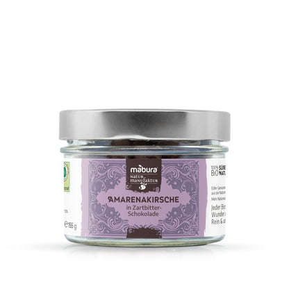 Amarenakirschen in Zartbitterschokolade BIO 140g