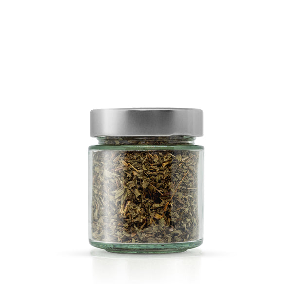 Aromatischer Bio Estragon im Glas