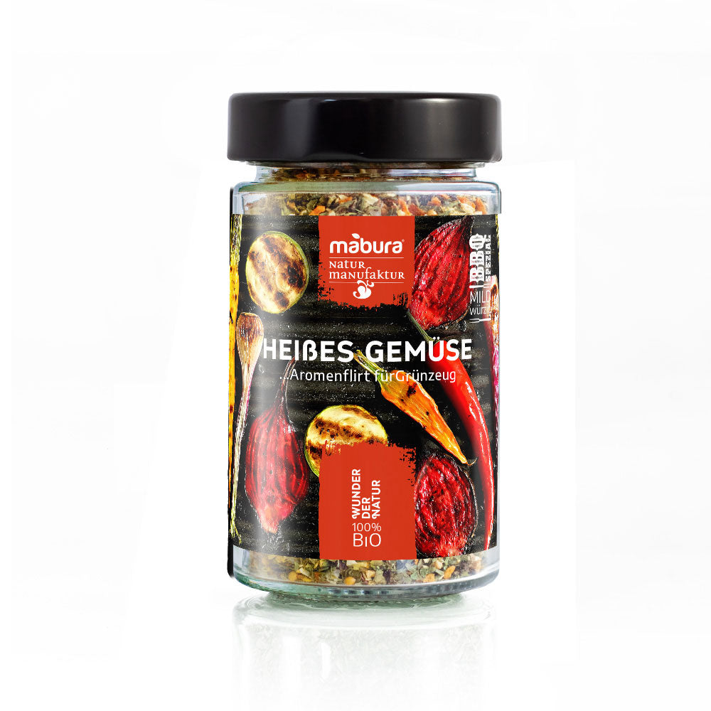 Heißes Gemüse – Bio Grillgewürz für Gemüse