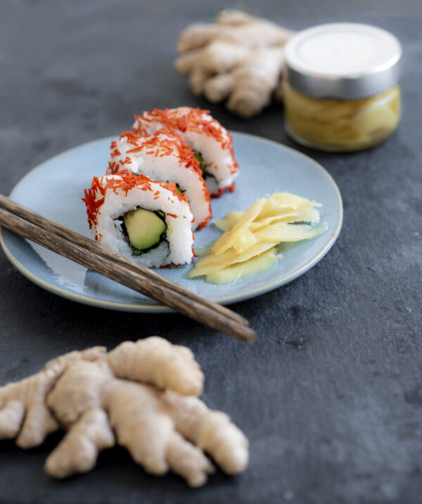 Tomaten Maki mit Mabura